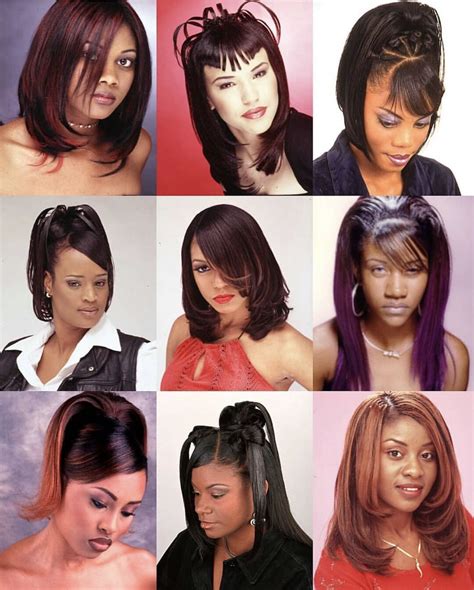Pin by Danie B on HAIR GOALS | 2000s hairstyles, Black hair 90s, Black ...