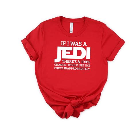 If I Was A Jedi T-shirt, Disney Star Wars Tee, Jedi Shirt, Disney Kids ...
