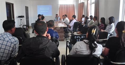 DC and Chairman DTFI & UTFI, Mokokchung, Thsuvisie Phoji with District ...