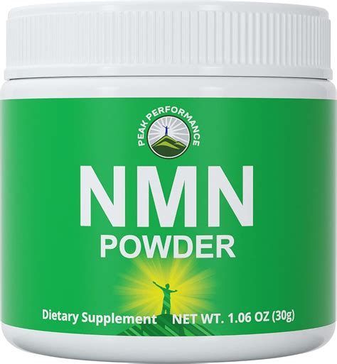 Buy Peak Performance NMN Powder Supplement - Ultra High Strength NMN ...