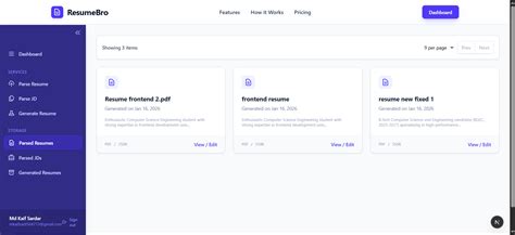 ResumeBro — AI Resume Intelligence case study