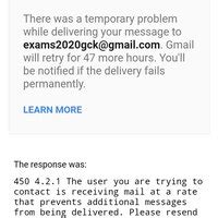 Kurukshetra University — related to undelivered answer book.