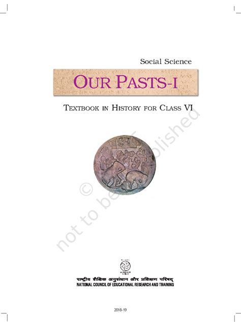 Social Science: History Textbook for Class VI - 1st Edition Overview ...
