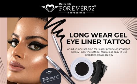 Buy Daily Life Forever52 Long Wear Gel Eyeliner & Tattoo, Waterproof ...