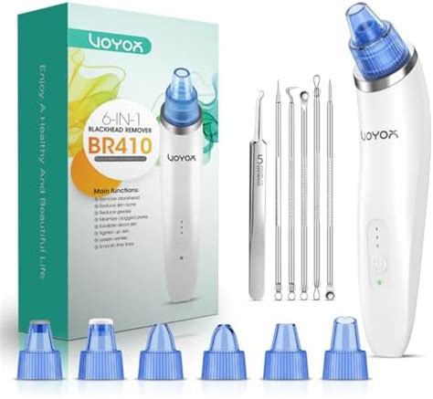 VOYOR Blackhead Remover Vacuum Suction Facial Pore Cleaner Electric ...