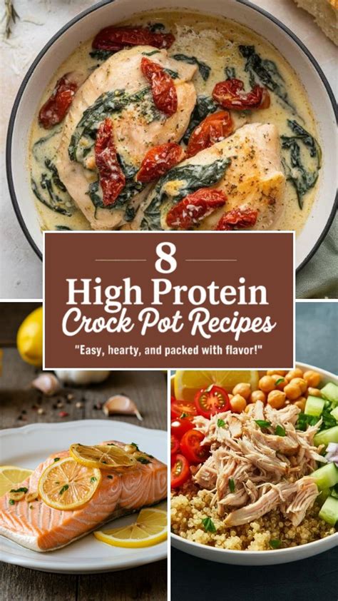 8 High-Protein Crock Pot Recipes for Easy, Healthy Meals in 2025 | Pot ...