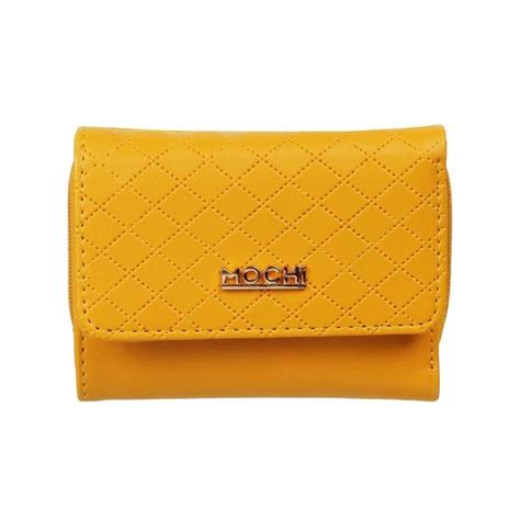 Buy Mochi Women Yellow Wallets Bifold Online | SKU: 95-7356-33-10 ...