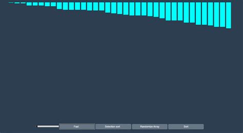 Sorting Visualizer Create Bars 的图像结果