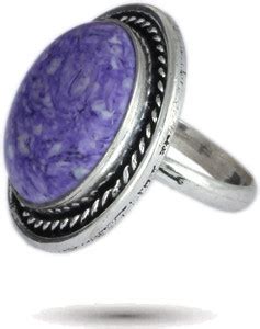 Waama Jewels Oxidised Adjustable Stone Studded Multicolor Fashion Ring ...