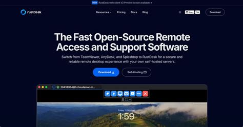 RustDesk Tutorial 的图像结果