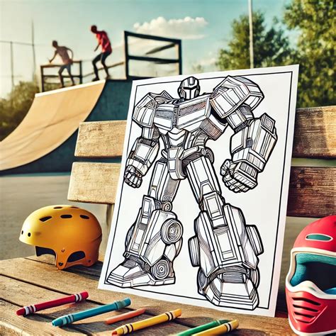 Image result for Robot Transformer Coloring Pages