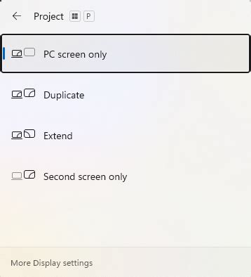 Image result for Windows Key P
