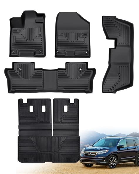 for Honda Pilot Floor Mats 2022 2021 2020 2019 2018 2017 2016,for Honda ...