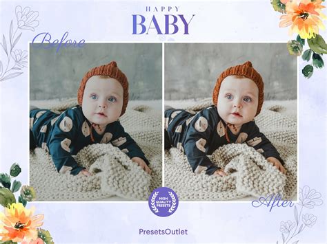 Newborn Baby Lightroom Presets – MasterBundles