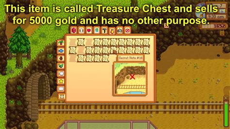 How to get Treasure Chest item - Stardew Valley 1.4 - YouTube
