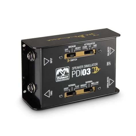 Palmer PDI 03 JB | Speaker Simulators & Loadboxes | Palmer