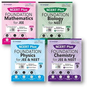 Cengage NCERT Plus Foundation Class 9th (4-Book Set ) Physics ...