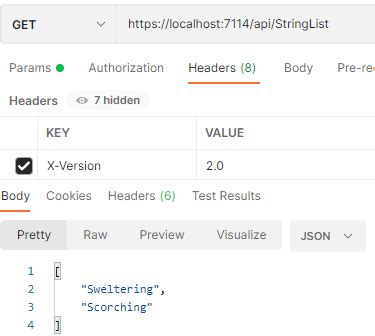Image result for Header Versioning in .Net 8 Web API