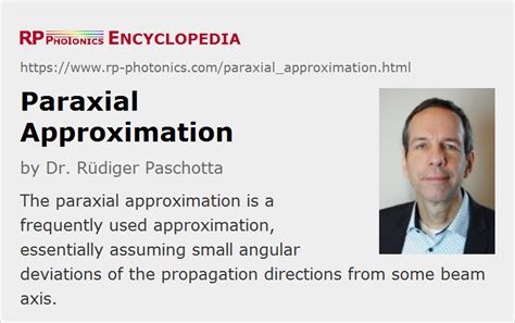 Paraxial Approximation in Python 的图像结果