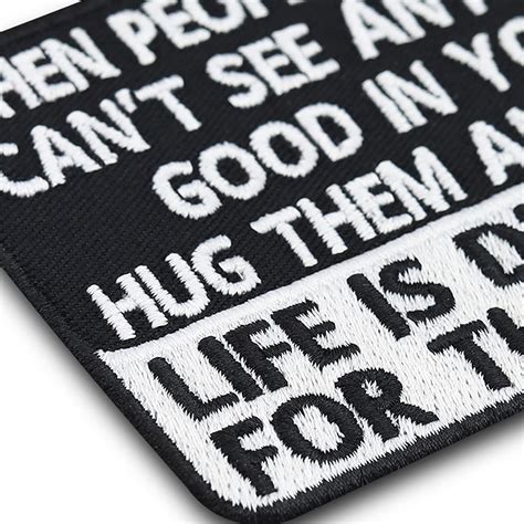 Buy Biker Patch Life is Difficult for The Blind Tactical Morale ...