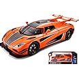 Ycoeng 1:24 Scale Koenigsegg One Diecast Car Model Toy With Opening ...