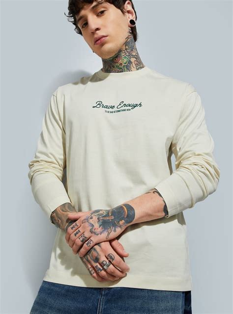 Buy URB_N Men Oversized Back Print T-shirt Online at just Rs. 599.0 ...