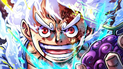 Monkey D. Luffy Gear 5 | Epic One Piece 4K Ultra HD Anime Wallpaper by ...