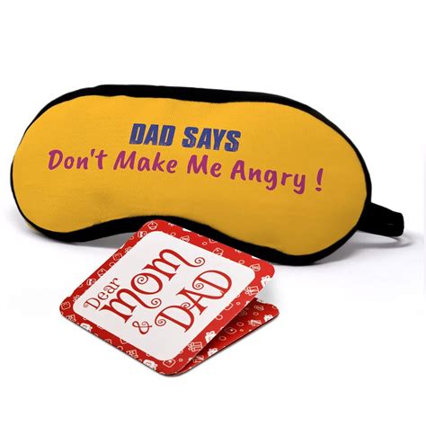 Indigifts Fabric Fathers Day Gift Dad Says Don'T Make Me Angry Quote ...