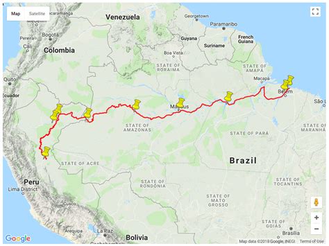 Amazon River Location