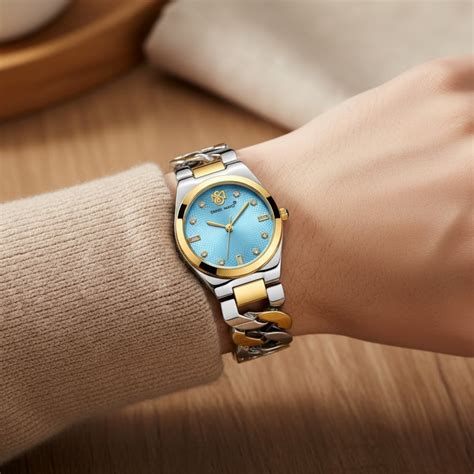 Sansi Mayo LIORA Bracelet Style Watch ‚Äî Two-Tone Silver & Gold (Sky ...