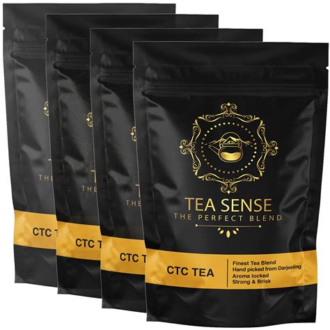 TEA SENSE Premium CTC Milk Tea from Assam, Kadak Strong Fresh Chai ...