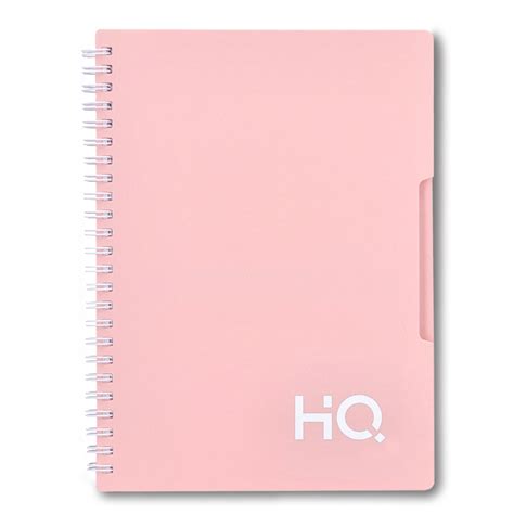 HQ Single Subject Book (B5 Size) Salmon Pink HQ Single Subject Book