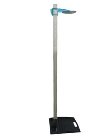 Height Measuring Scale Stadiometer for Adults and Children (White, 210 ...