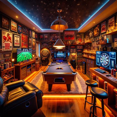 "Ultimate Entertainment Oasis: A Luxurious Man Cave" in 2024 | Bars for ...