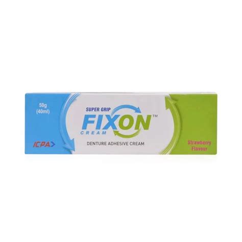 Fixon Cream 15gm Rs.87 | Dental Care- Cureka