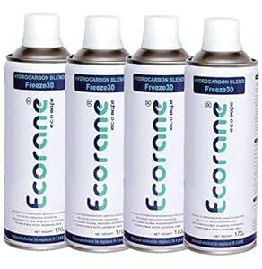 Ecorane Propane Freeze30 Hydrocarbon Blend Refrigerant Gas Cylinder ...