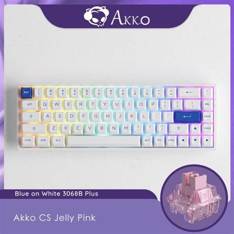 Akko 3068B Plus Blue/White RGB Wireless CS Jelly Pink - Zexron ...