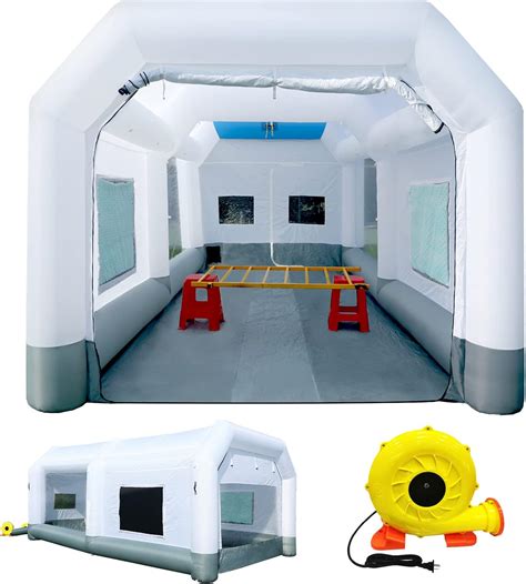 Buy GORILLASPRO Inflatable Paint Booth 16.5x10x8Ft,Inflatable Spray ...