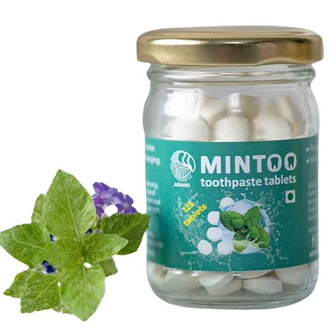 Buy Arani Eco Mintoo Toothpaste Tablets|Peg-Free, Sls-Free, Plastic ...