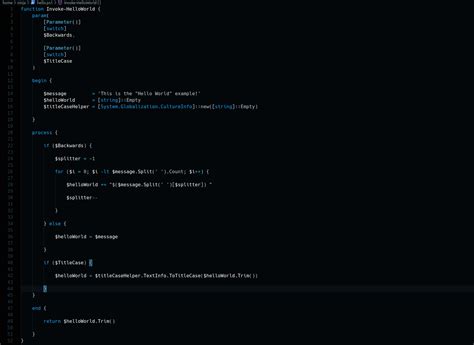 Image result for Visual Studio Code Run PowerShell Script