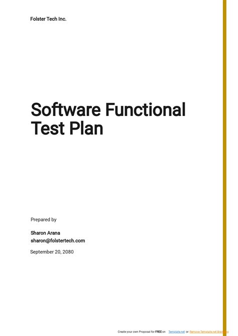 Software Performance Test Plan Template 的图像结果