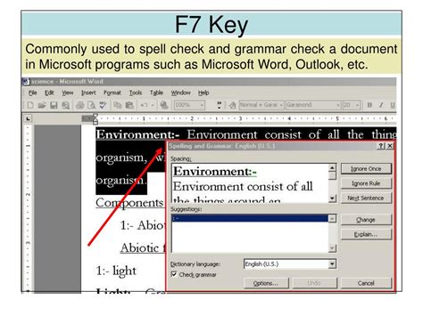 Image result for F7 Key Function