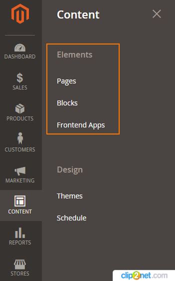 Magento Backend 的图像结果