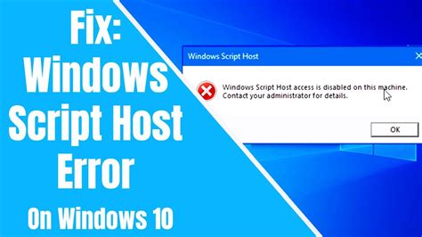 Image result for Fix Windows Script Host