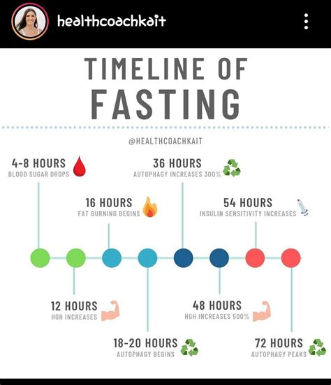 Metabolic step by step stages of fasting in the first 72hrs – Artofit
