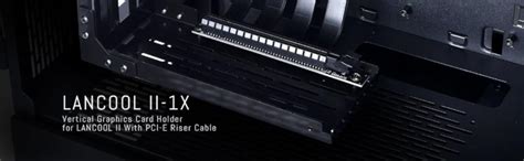 Amazon.in: Buy LIAN LI LANCOOL II-1X Premium PCI-E x16 3.0 Black ...