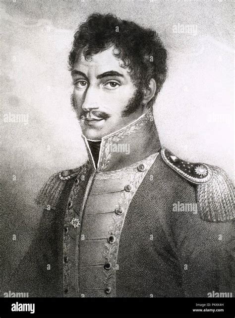 Simon Bolivar (1793-1830). Venezuelan military and statesman called The ...