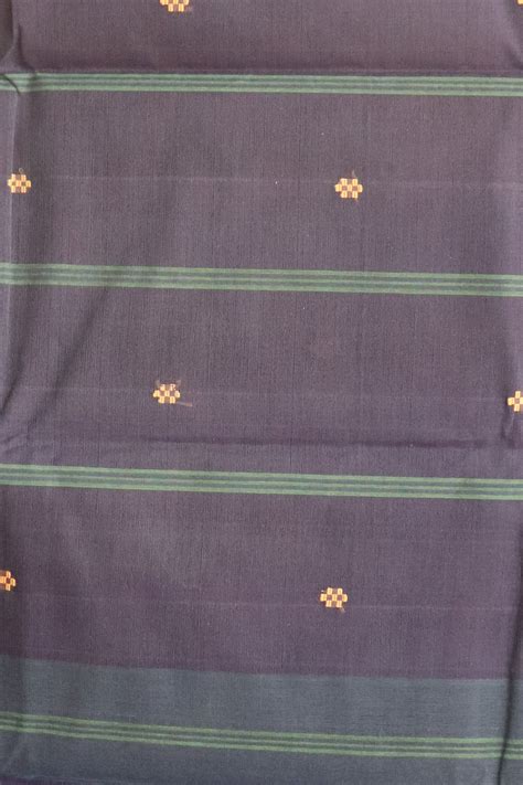 Teal Blue Thread Work Buttis Kanchi Cotton Saree – Sundari Silks