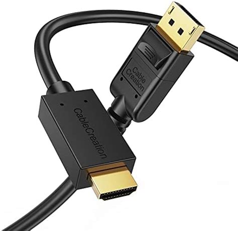 Amazon.in: Buy AmazonBasics 6-Feet DisplayPort (not USB port) to HDMI ...