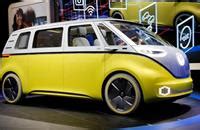Volkswagen reveals Microbus concept at Detroit Motor Show | Autocar ...